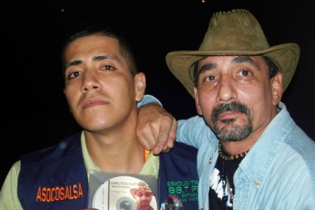 Erick Marcano Junto A Carlos Hurtado